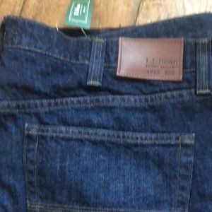 Mens jeans LLBean 1912 Dark Wash